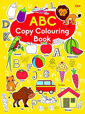 Colouring book : Copy Colouring Book ABC (Colouring book for kids)