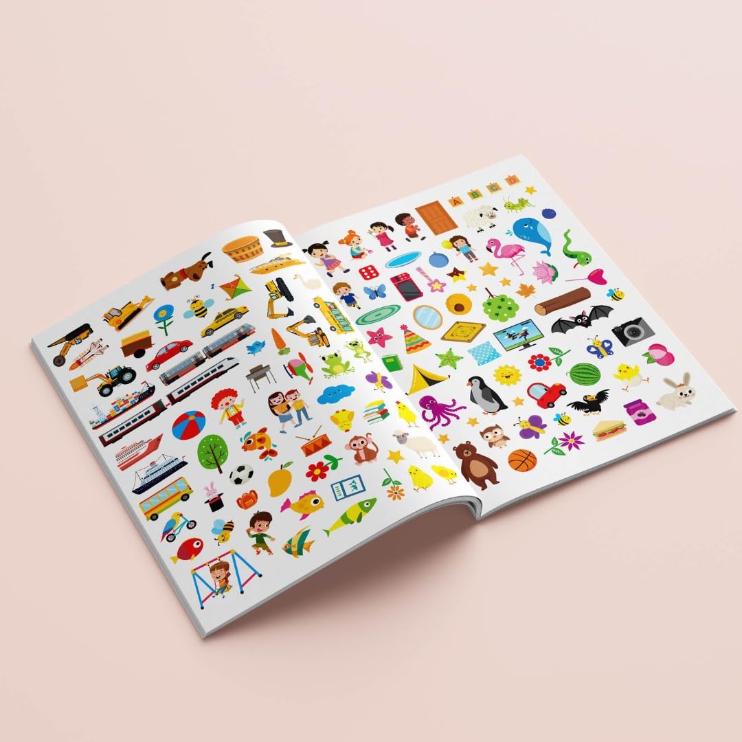 Sticker Book for Kids - 1000+ - Activity Book for Children - Stickers for Children - Age 3+ Years