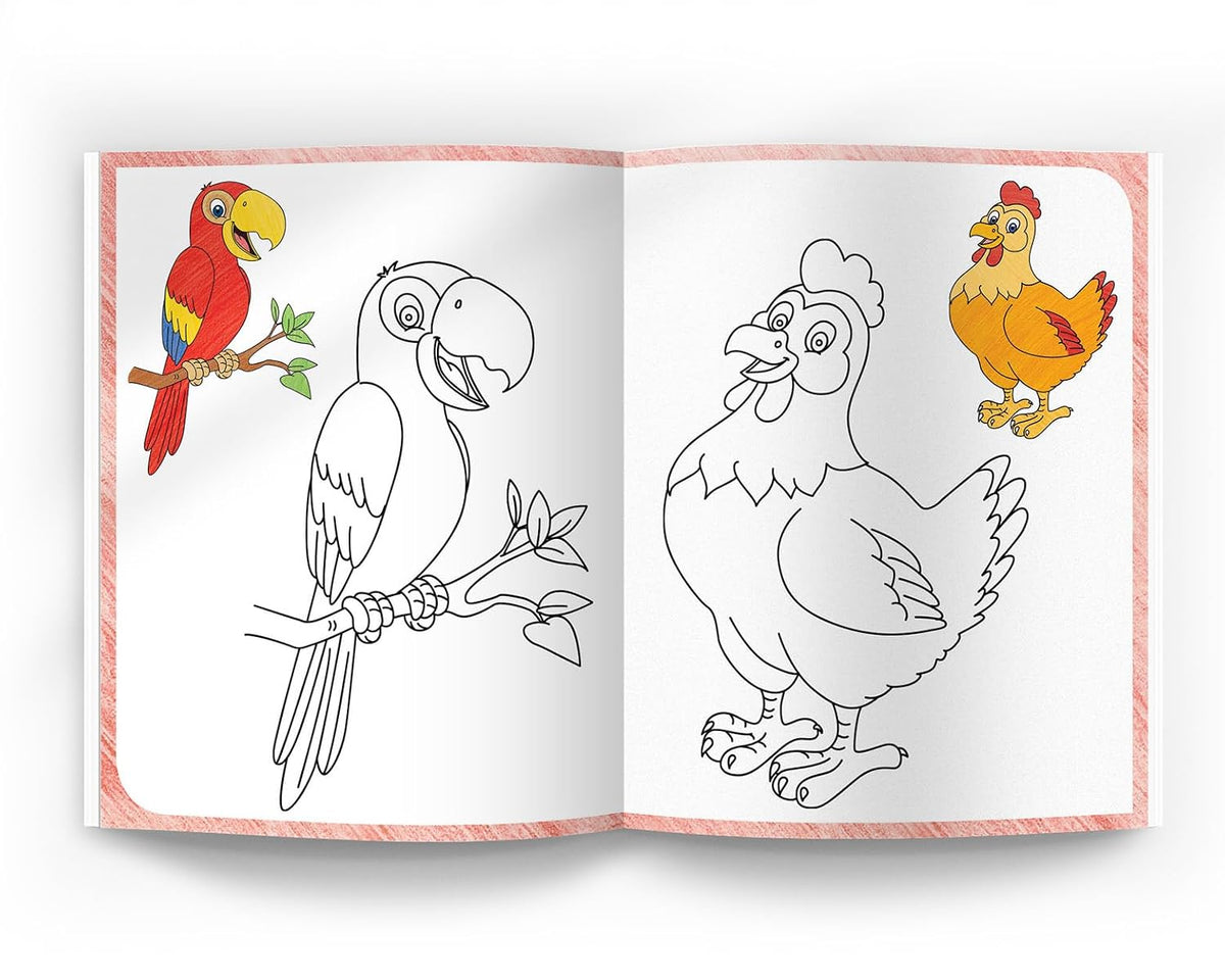 101 Crayon Coloring: Fun Activity Book for Children | Spark Creativity & Motor Skills | Ages 3–6 | Hours of Colorful Learning and Play