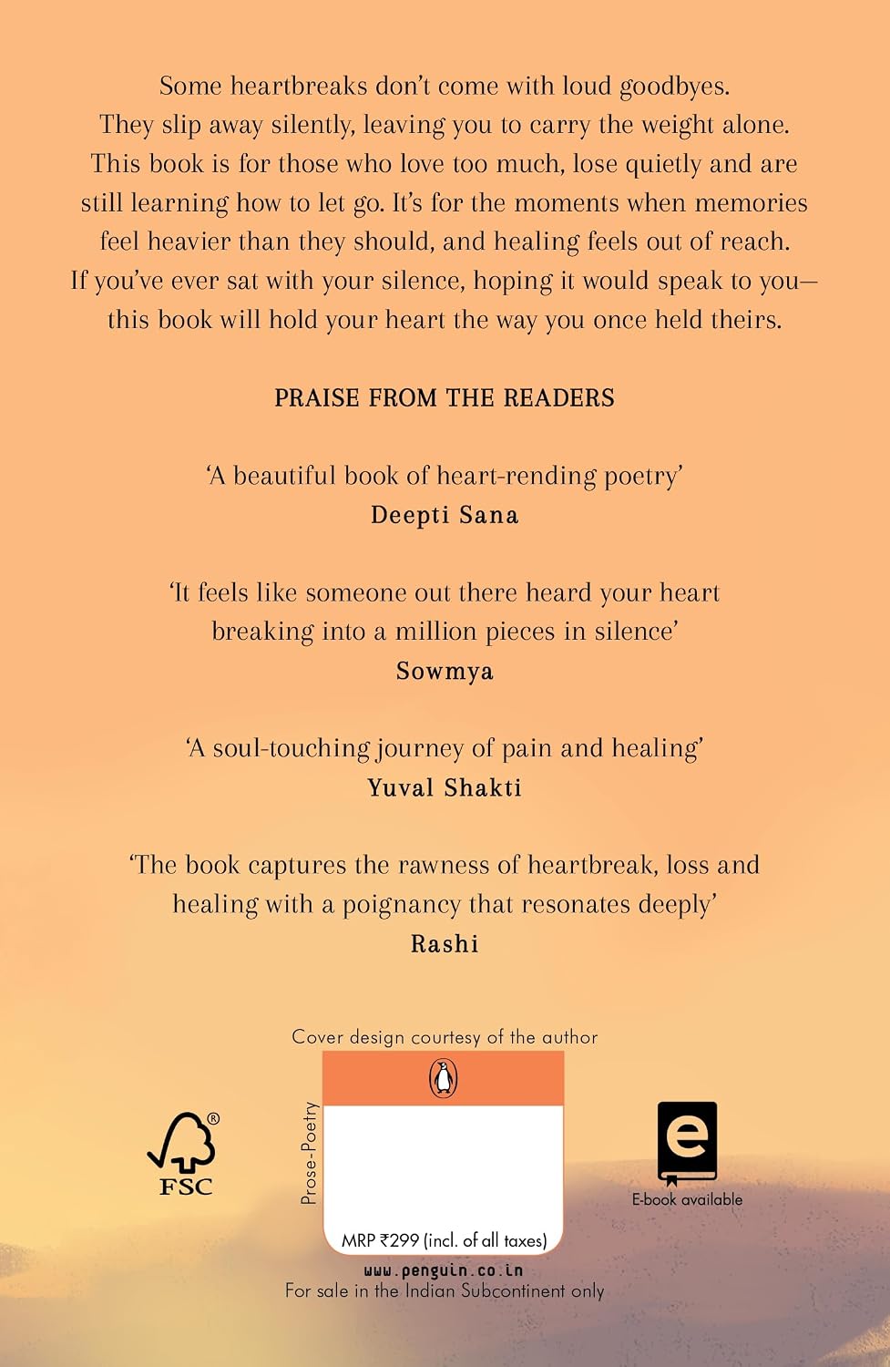 In the Silence you left Behind: Written for the hearts that break in quiet