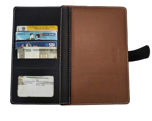 AccuPrints A5 Notebook with PU Leather Belt Lock Pages 200 for Office