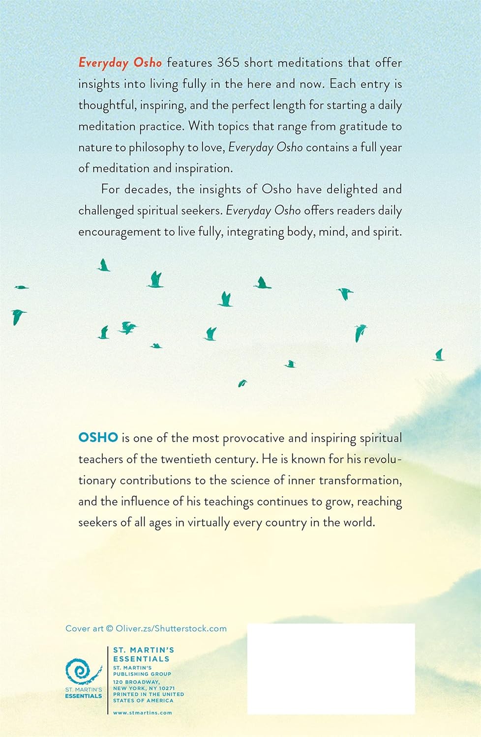 Everyday Osho: 365 Meditations for the Here and Now-OSHO ENGLISH BOOK